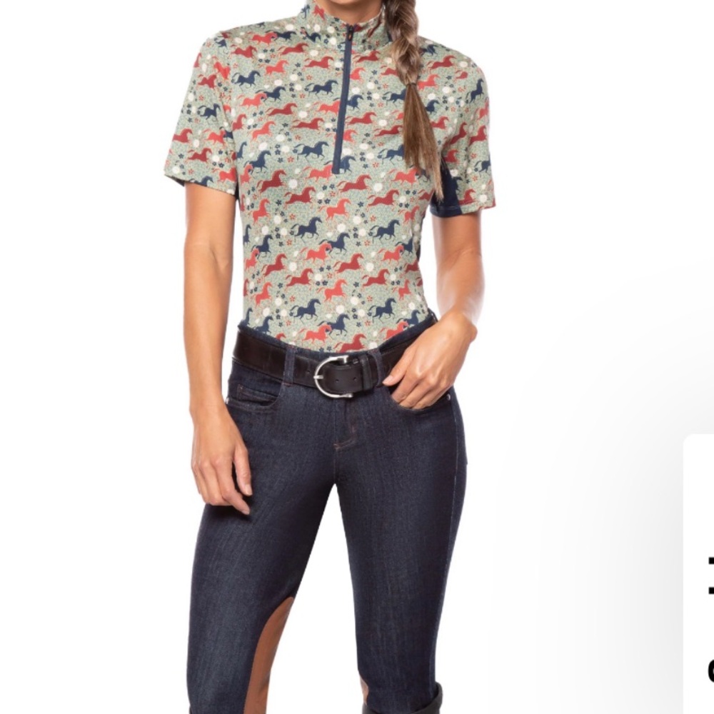 Aire Ice Fill Short Sleeve Top XL